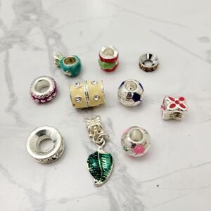 2/$20 Lot Of 10 Pcs Charms Brand New